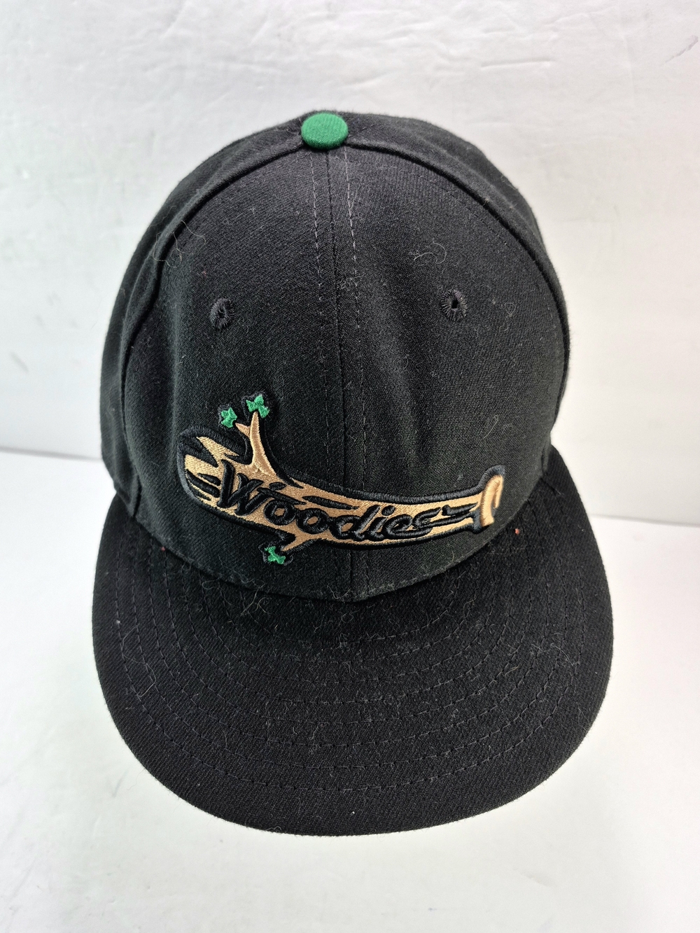 NWOT New Era 59FIFTY Down East Wood Ducks Woodies Fitted Hat 7 3/4 Black Rare
